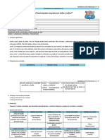 Experiencia de Aprendizaje 10 - 6°