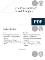 Geometric Construction 2 Lecture