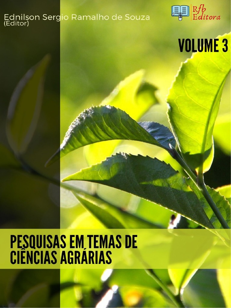 Pesquisas Em Temas De Ciências Agrárias - Volume 3 | PDF.