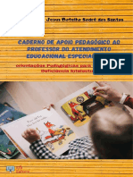 Caderno de Apoio Pedagógico Ao Professor Do Atendimento Educacional Especializado