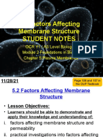 5.2 Factors Affecting Membrane Structure Student Notes