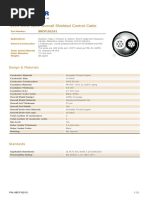 2x14 AWG 600V Overall Shielded Control Cable 8BCP102101 V 1 R 3