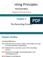 Accounting Principles: The Recording Process
