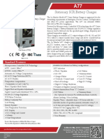 Microprocessor Controlled SCR Battery Charger