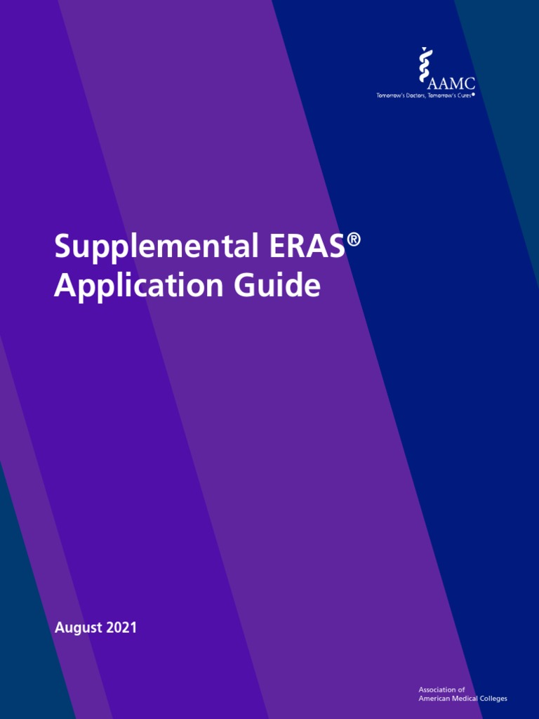 Supplemental ERAS Application Guide FINAL 8.9.2021 PDF Patient