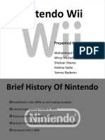 Nintendo Wii Final Presentation
