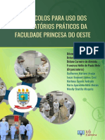 Protocolos Para Uso Dos Laboratórios Práticos Da Faculdade Princesa Do Oeste