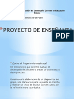 PROYECTO DE ENSEÑANZA