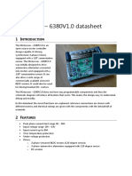 Motocone - 6380V1.0 Datasheet
