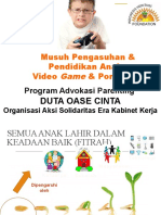 Bahaya Video Game Kekerasan Dan Melindungi Anak Dari Bahaya Pornografi-Oase