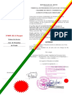 Acte de Donation Benin Converti