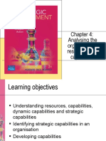 Analysing The Organisation's Resources and Capabilities