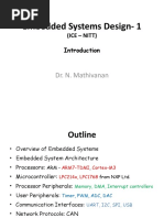 Embedded Systems Design-1: Dr. N. Mathivanan