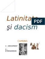 Latinitate si dacism