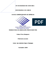 Manual Descriptivo de Procedimientos para Electrónica Alfer S. A.