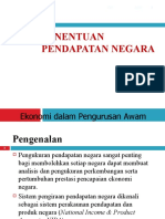 Penentuan Pendapatan Negara