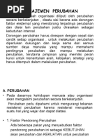 Download Manajemen Perubahan Ppt 2010 by yuticris SN54312530 doc pdf