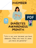 Diabetes Awareness Month