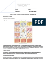 0 - pROVA DE CIENCIAS 6º Regular e EJA 2