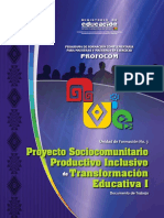 Texto 3 - Proyecto Sociocomunitario Productivo Inclusivo de Transformacion Educativa 1