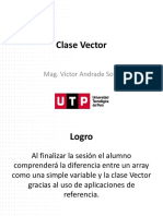 Clase Vector