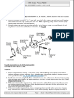 Removal & Disassembly: Oil Pump Specifications