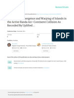 Progressive Emergence and Warping of Islands in The Active Banda Arc AGU 2014