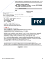Nº de Inscrição: Dados Do Candidato Nome Do Candidato Documento de Identificação Data de Nascimento Emprego/Quadro