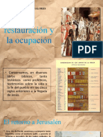 2.2 La Restauracion y La Ocupacion