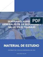 Aspectos Generales de La Seguridad y Salud en El Trabajo 2021