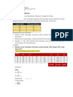 Analisis Korelasi Antara Jumlah SKS dan IPK Mahasiswa Menggunakan Metode Pearson Product Moment (PPM