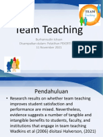Team Teaching Rev