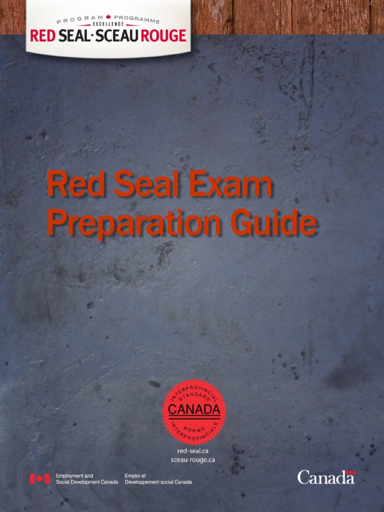 Red Seal Exam Preparation Guide PDF Test (Assessment) Multiple Choice