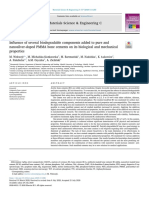 Influence of Several Biodegradable Components Added To Pure and Nanosilver-Doped PMMA Bone Cements On Its Biological and Mechanical Properties