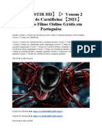 Assistir HD Venom 2 Tempo de Carnificina 2021 Dublado Filme Online Gratis em Portuguese