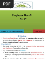 Employee Benefit (Ias 19) Final