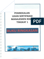 Pembekalan Ujian Manajemen Risiko Level 1 Ringkasan Compress