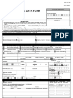 Pag-IBIG Member Data Form