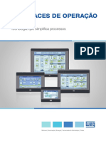 WEG Interfaces de Operacao Ihms 50030388 Catalogo PT