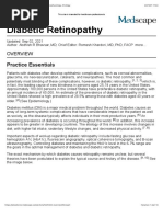 MEDS 1. Diabetic Retinopathy: Practice Essentials, Pathophysiology, Etiology