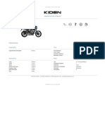 Ficha Técnica Kiden Motos Argentina