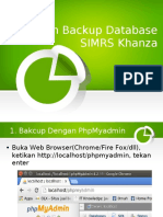 Panduan Backup Database SIMRS Khanza