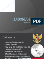 Indonesia History and Culture in 40 Characters