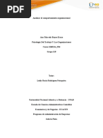 Paso 4 - Analizar El Comportamiento Organizacional - Ana Marcela Hoyos Erazo