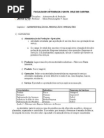 Cap I_ Administração da Produção e Operações