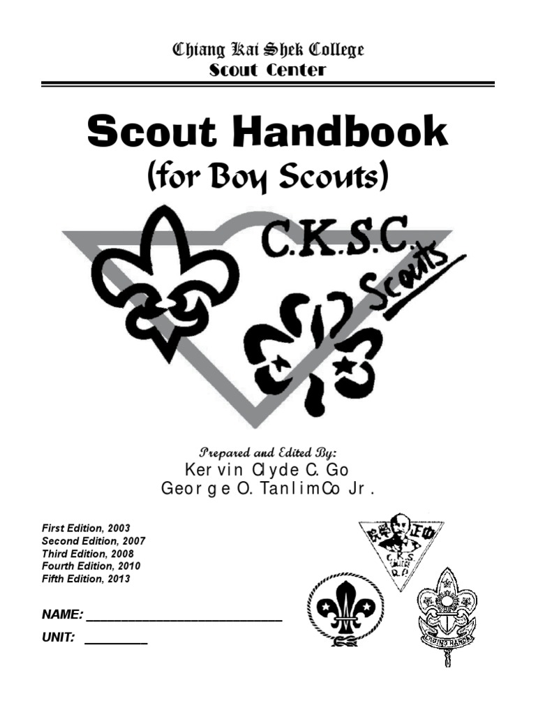 Boy Scout Handbook for Advancement | PDF | Scouting | Knot