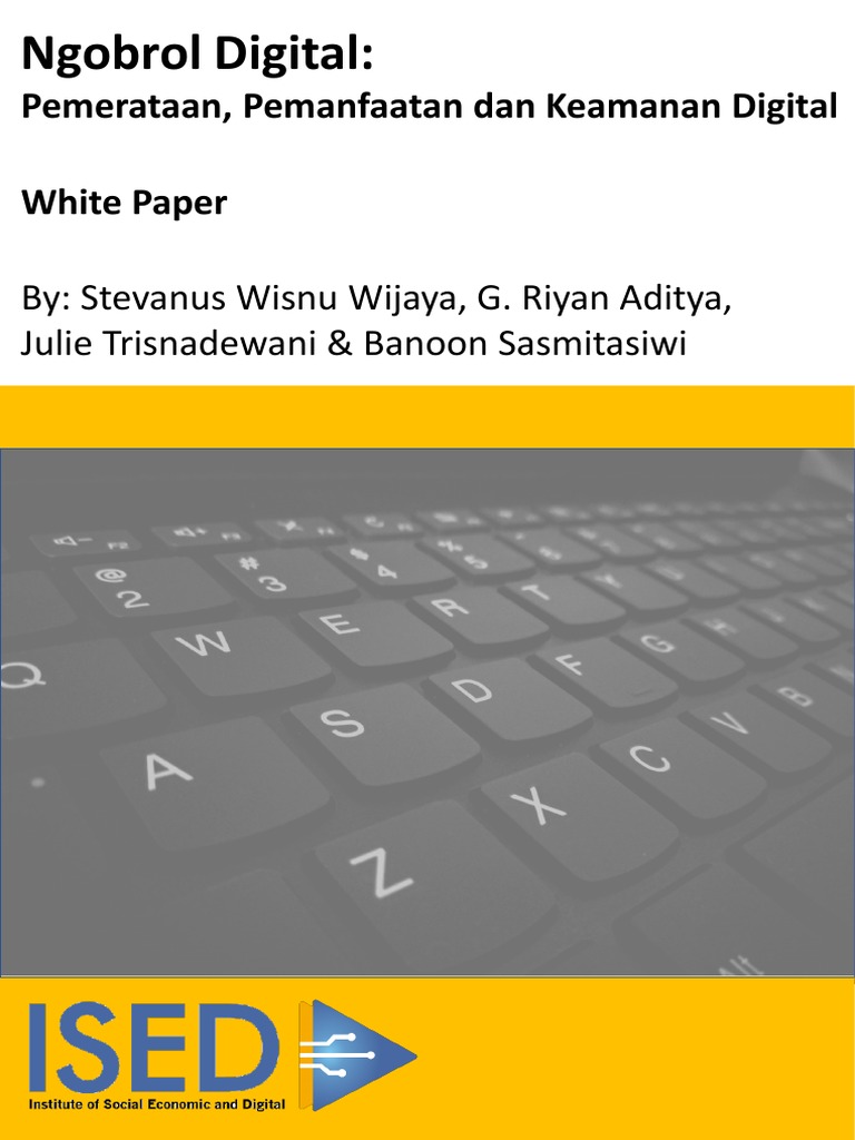 White Paper ISED Keamanan Data | PDF