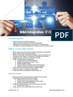 M&A-Integration IT Checklist