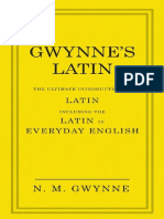 Gwynne's Latin - The Ultimate Introduction To Latin Including The Latin in Everyday English (PDFDrive)