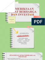 Kelempok 11 Pemeriksaan Surat Berharga Dan Investasi